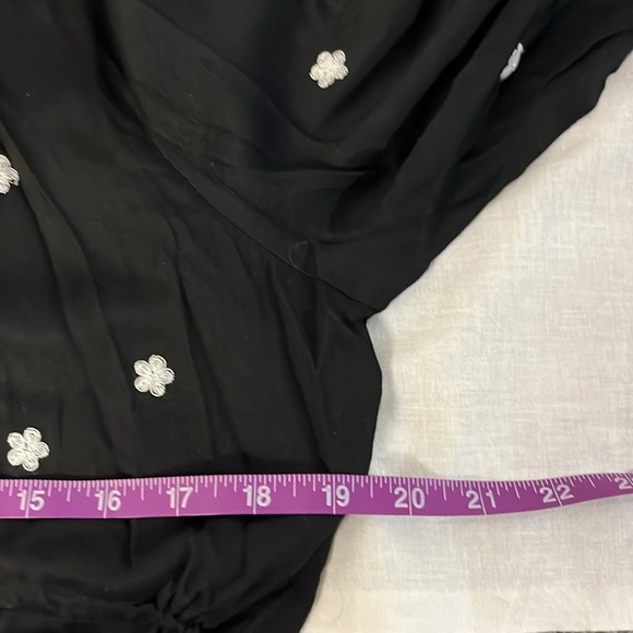 NWT Raviya Women's Embroidered 3/4-Sleeve Dress Swim Cover-Up - Picture 3 of 4